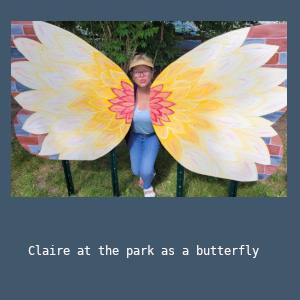 Claire at the park