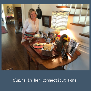 Claire in Connecticut Home