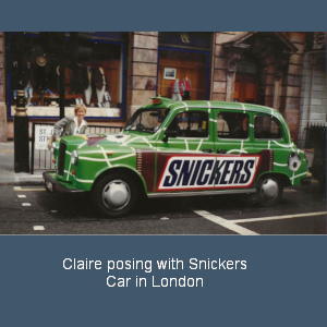Snickers Car in London